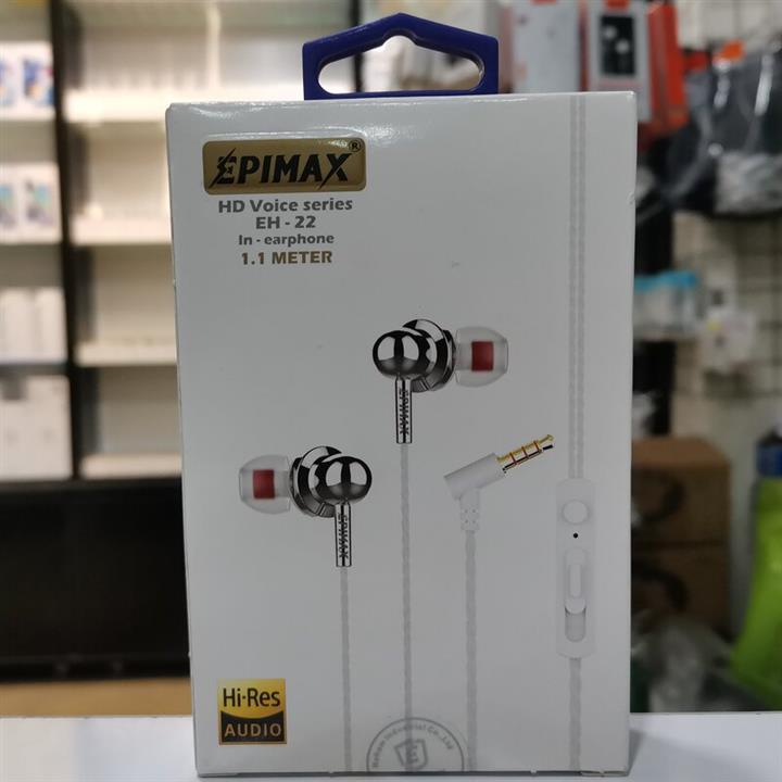 هندزفری اپیمکس epimax eh-22 کیفیت عالی رنگ سفید